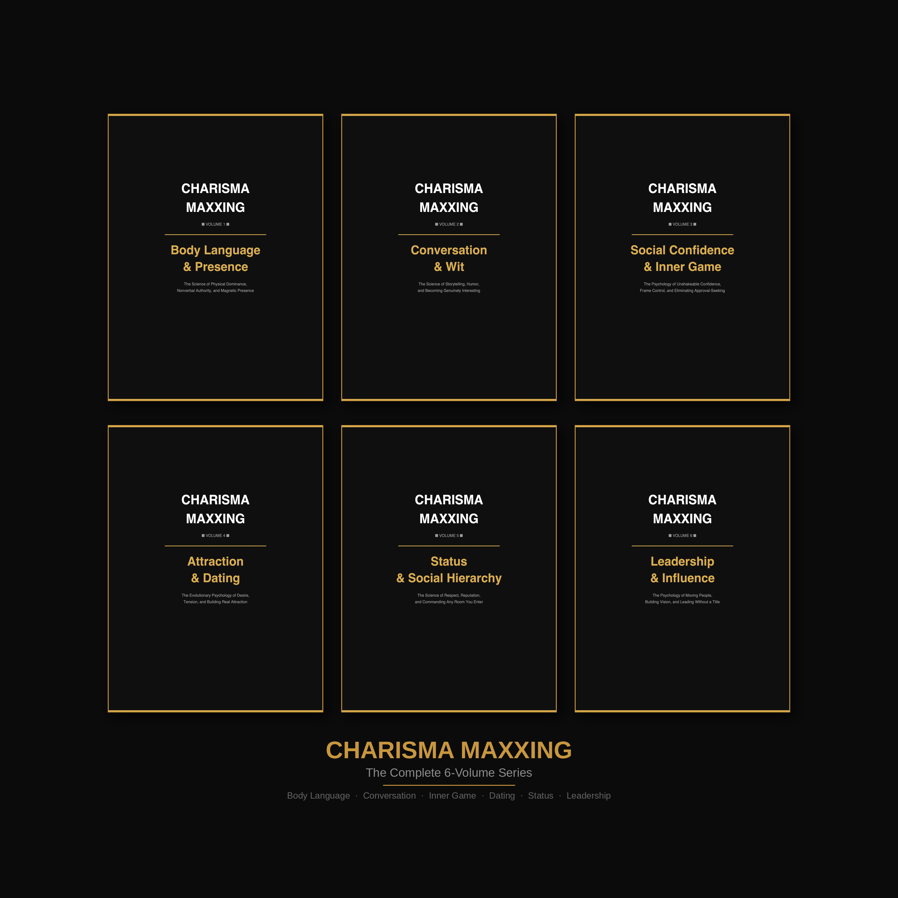 Charisma Maxxing Full Collection